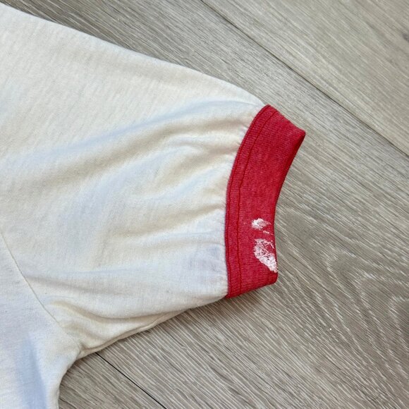 Rare Vintage 1987 Canadian Street Rod Nationals Kitchener Ringer T-Shirt Medium - Picture 7 of 11